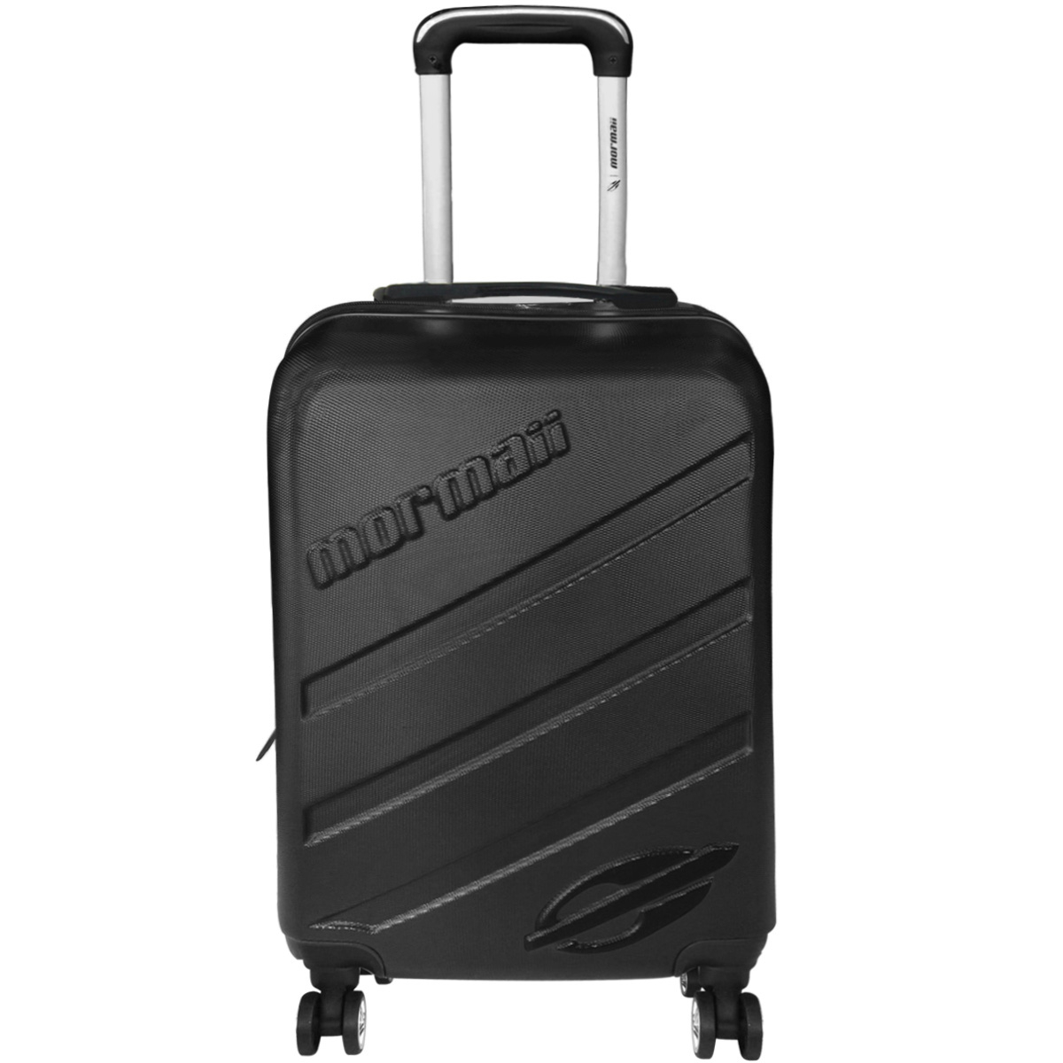 Mala Mormaii Viagem Rodinhas Hardcase 40L Preta Preto