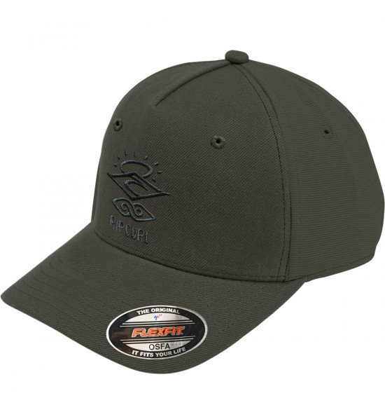 Boné Rip Curl Icons Eco Flexfit Cap Dark Grey