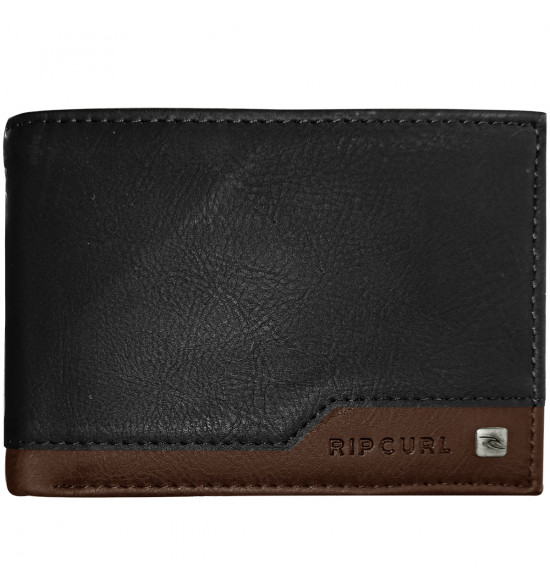 Carteira Rip Curl Ridge PU All Day Brown e Black