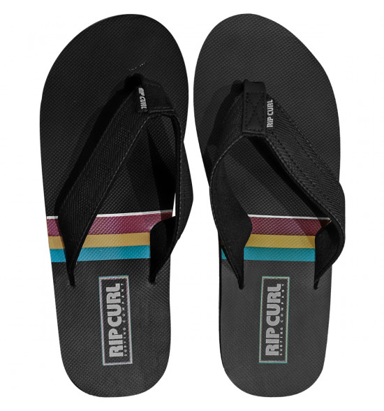 Chinelo Rip Curl Ripper Black Green