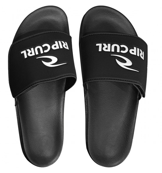 Chinelo Rip Curl Corp Slide com Velcro Black