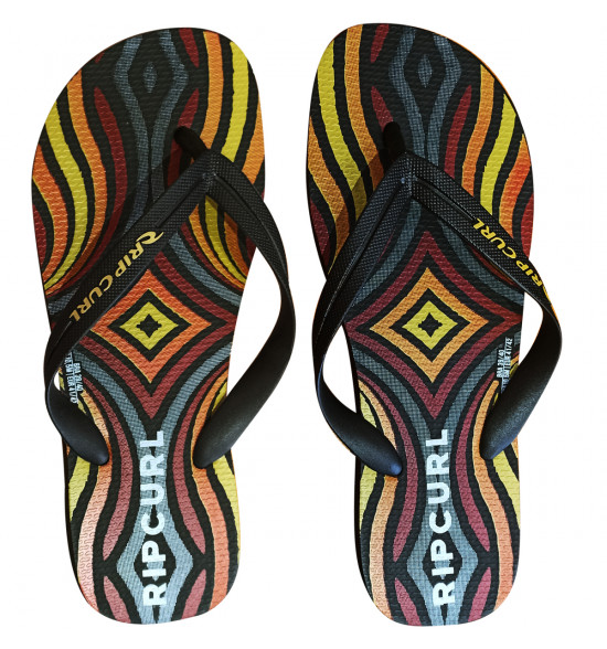 Chinelo Rip Curl Surf Revival Black 