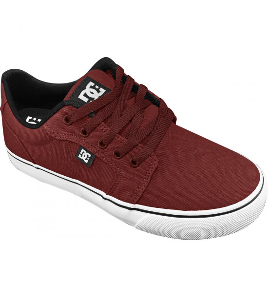 Tênis Dc Shoes Anvil TX LA Wine White