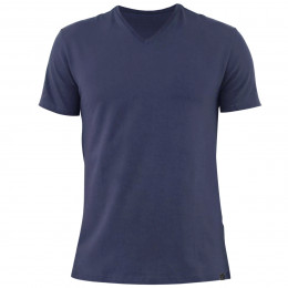 Rx Camiseta Alma de Praia Gola V Azul Marinho