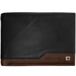 Carteira Rip Curl Ridge PU All Day Brown e Black