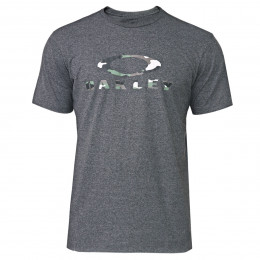 Camiseta Oakley O-Bark SS Masculina - Preto Preto