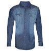 Camisa Jeans Mormaii Denim Blue Slim FIt PROMOÇÃO - 1