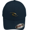 Boné Rip Curl Wave Icon Metal Logo Flexfit Navy Gold - 2